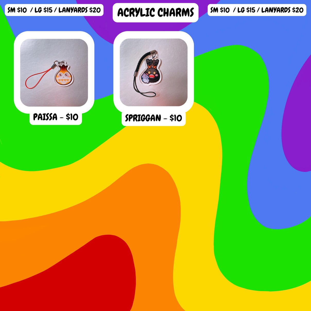 ACRYLIC CHARMS